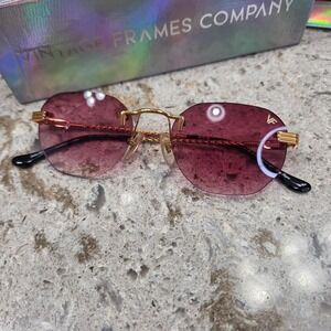 Vintage Frames Detroit Player Drill Mount‎ 24KT Gold